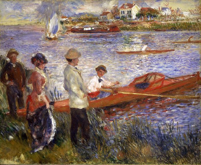 Rowers at Chatou, Pierre-Auguste Renoir